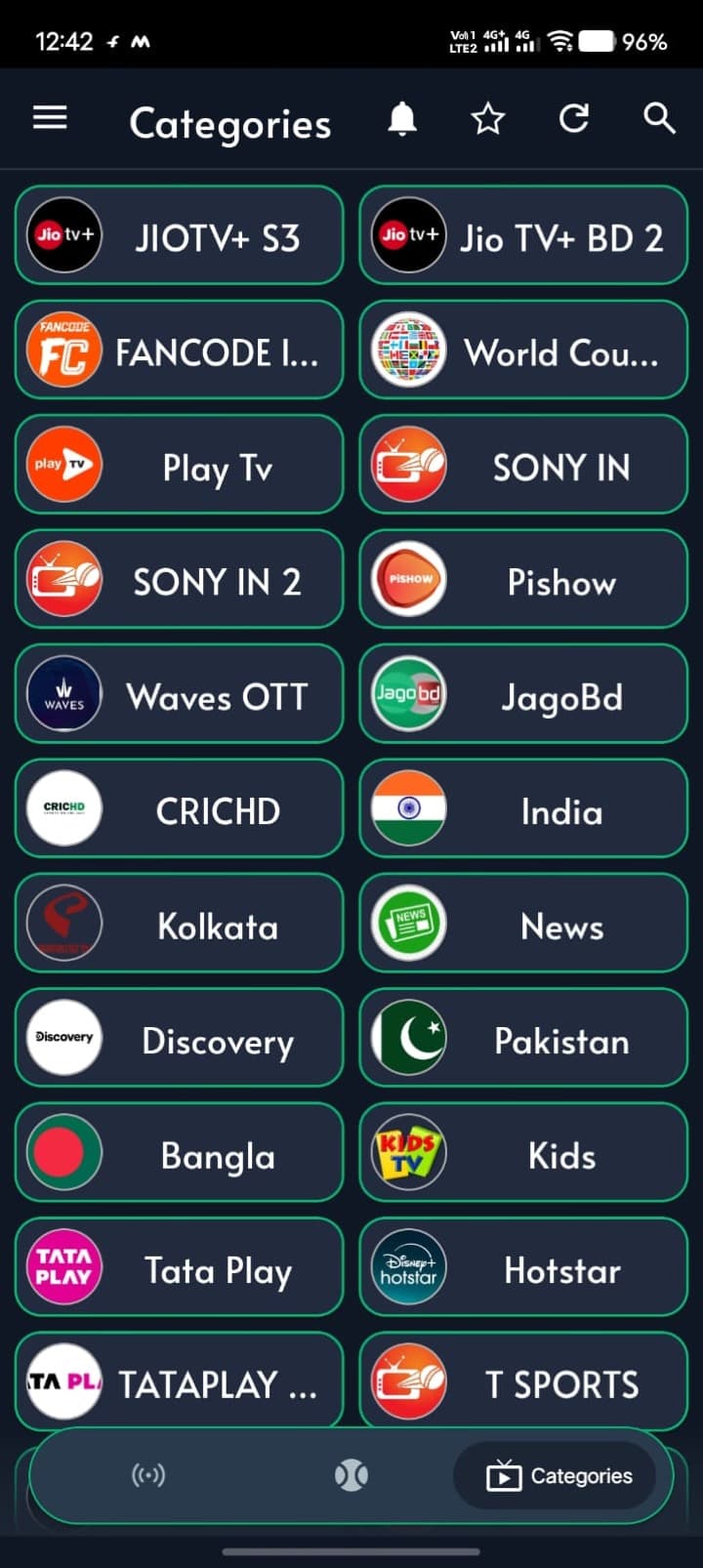 Categories